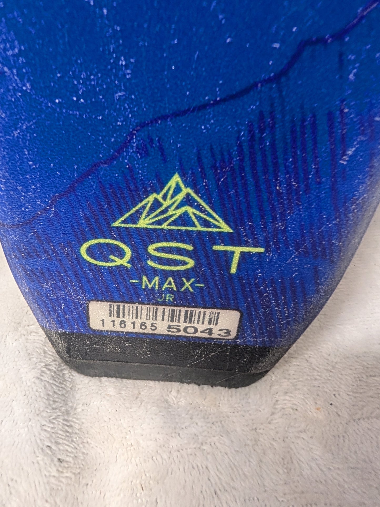 Salomon QST Jr Skis/Bindings Size 140 Cm Blue Used