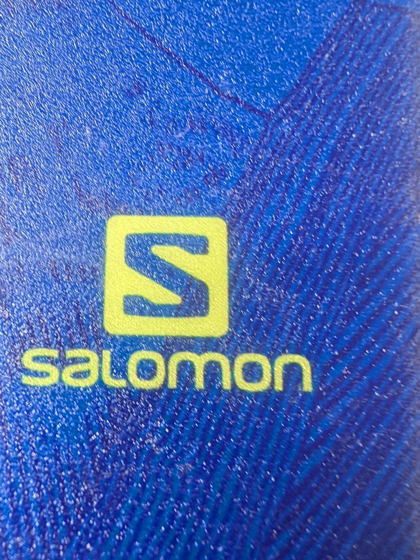 Salomon QST Jr Skis/Bindings Size 140 Cm Blue Used