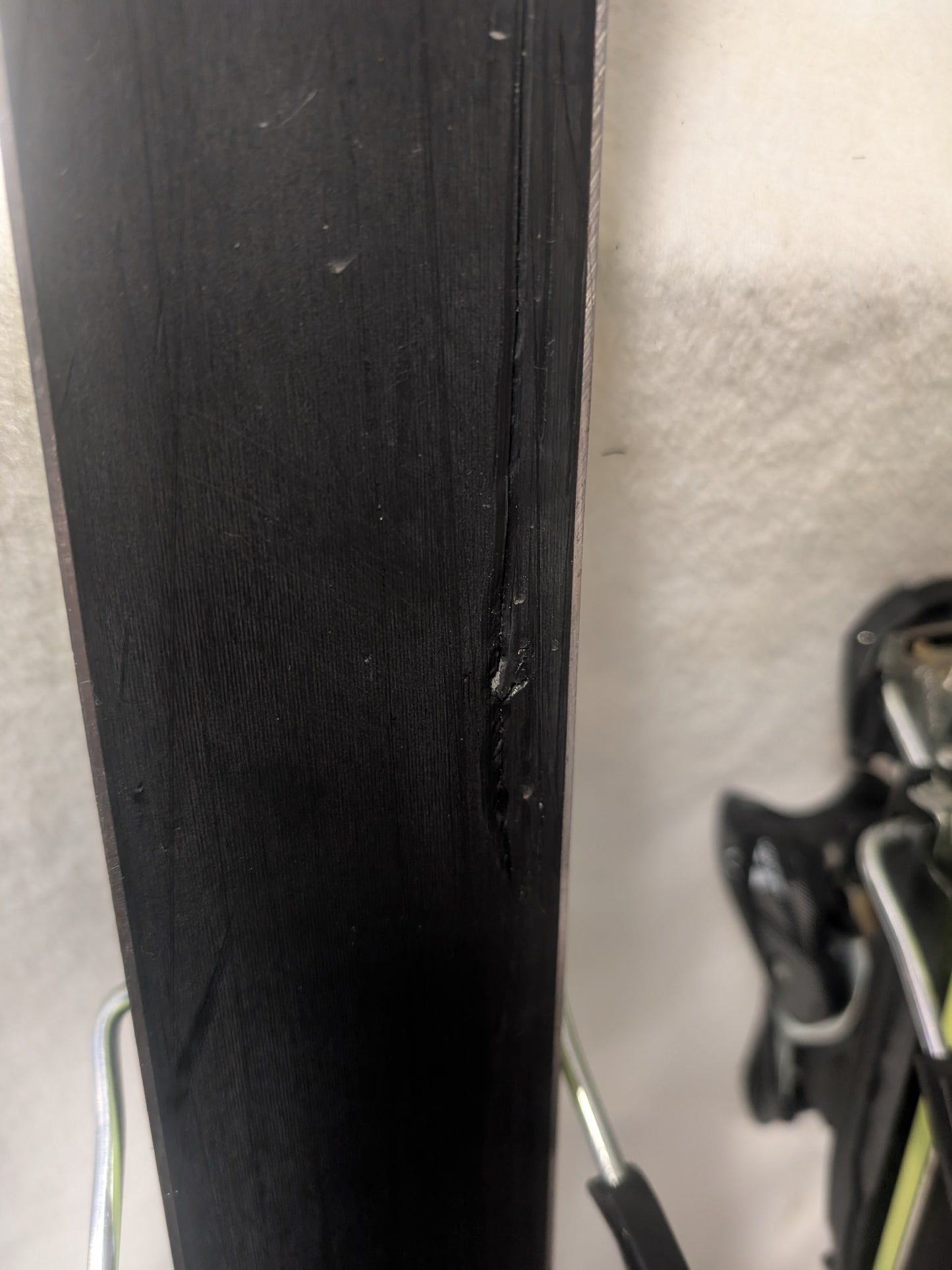 Salomon QST Jr Skis/Bindings Size 140 Cm Blue Used