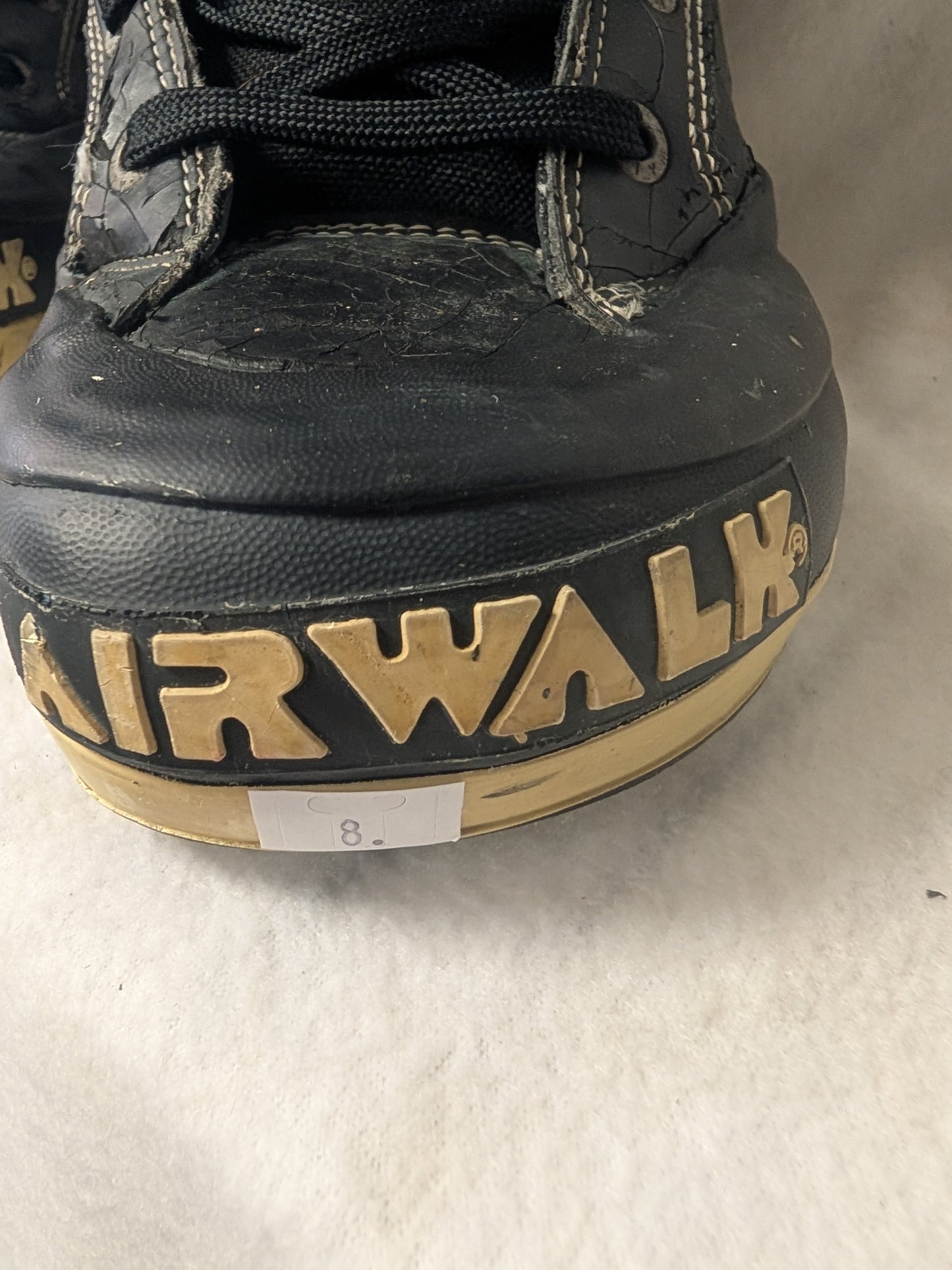 Airwalk Snowboard Boots Size 8 Black Used Adult