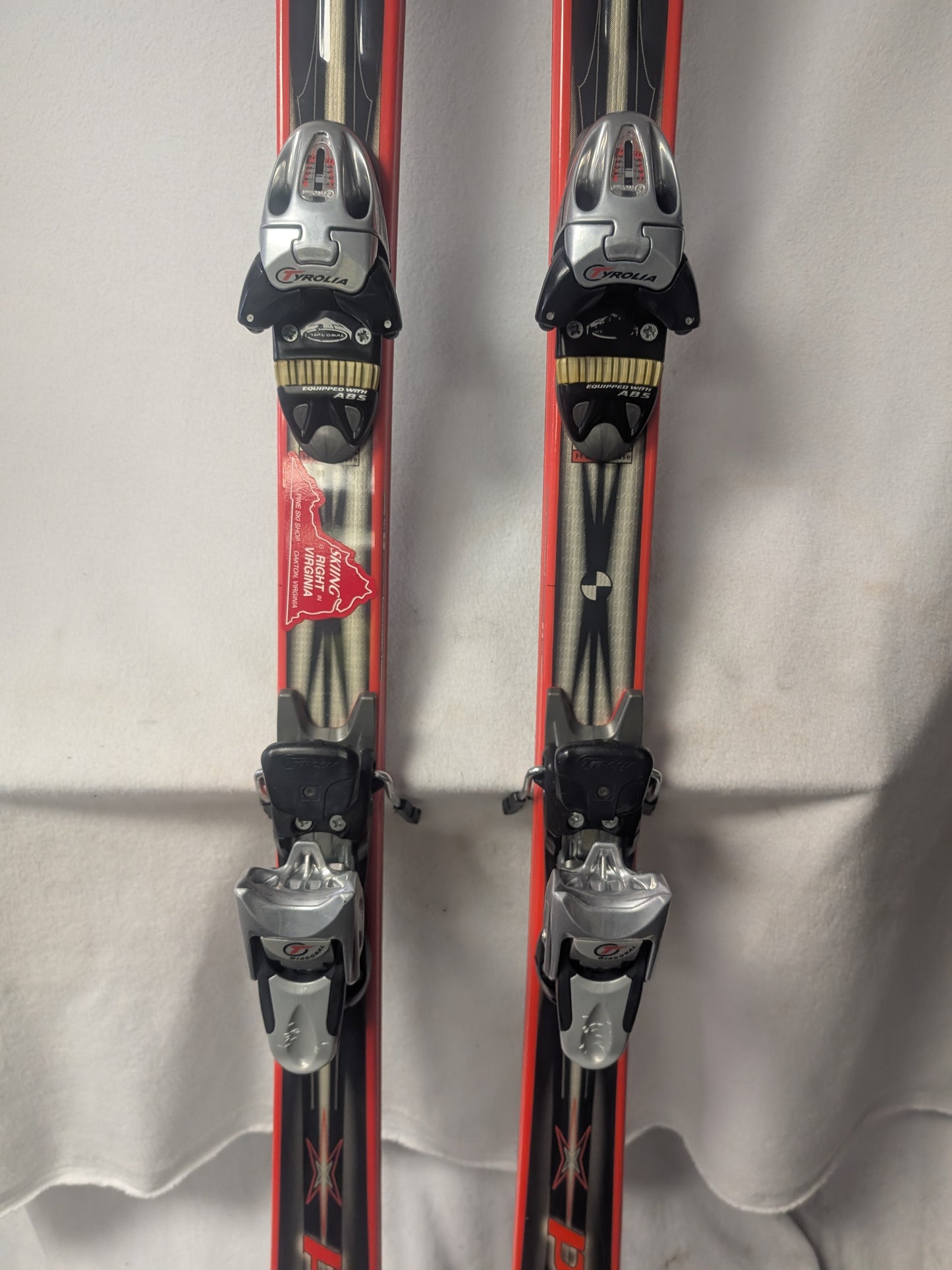Dynastar Outland 9 Skis Tyrolia TD8 Bindings Size 178 Cm Black Used