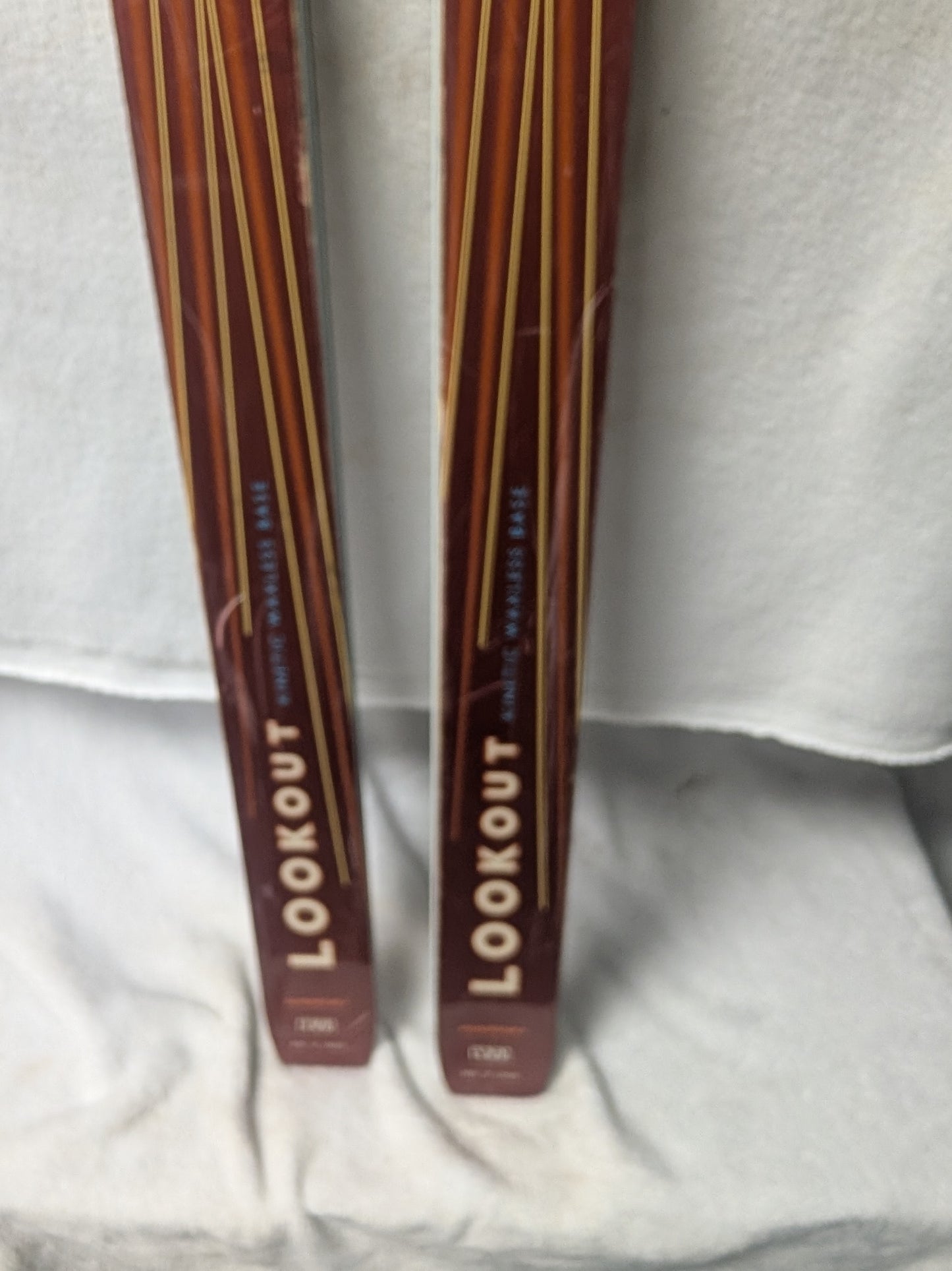 Back Country Karhu Lookout XC Skis NNN BC Bindings Size 190 Cm Orange Used