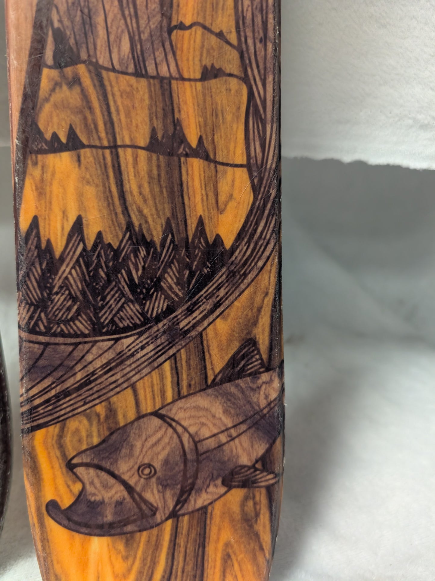 Atomic Bentchetler Skis Salomon C305 Bindings 133 cm Brown Used