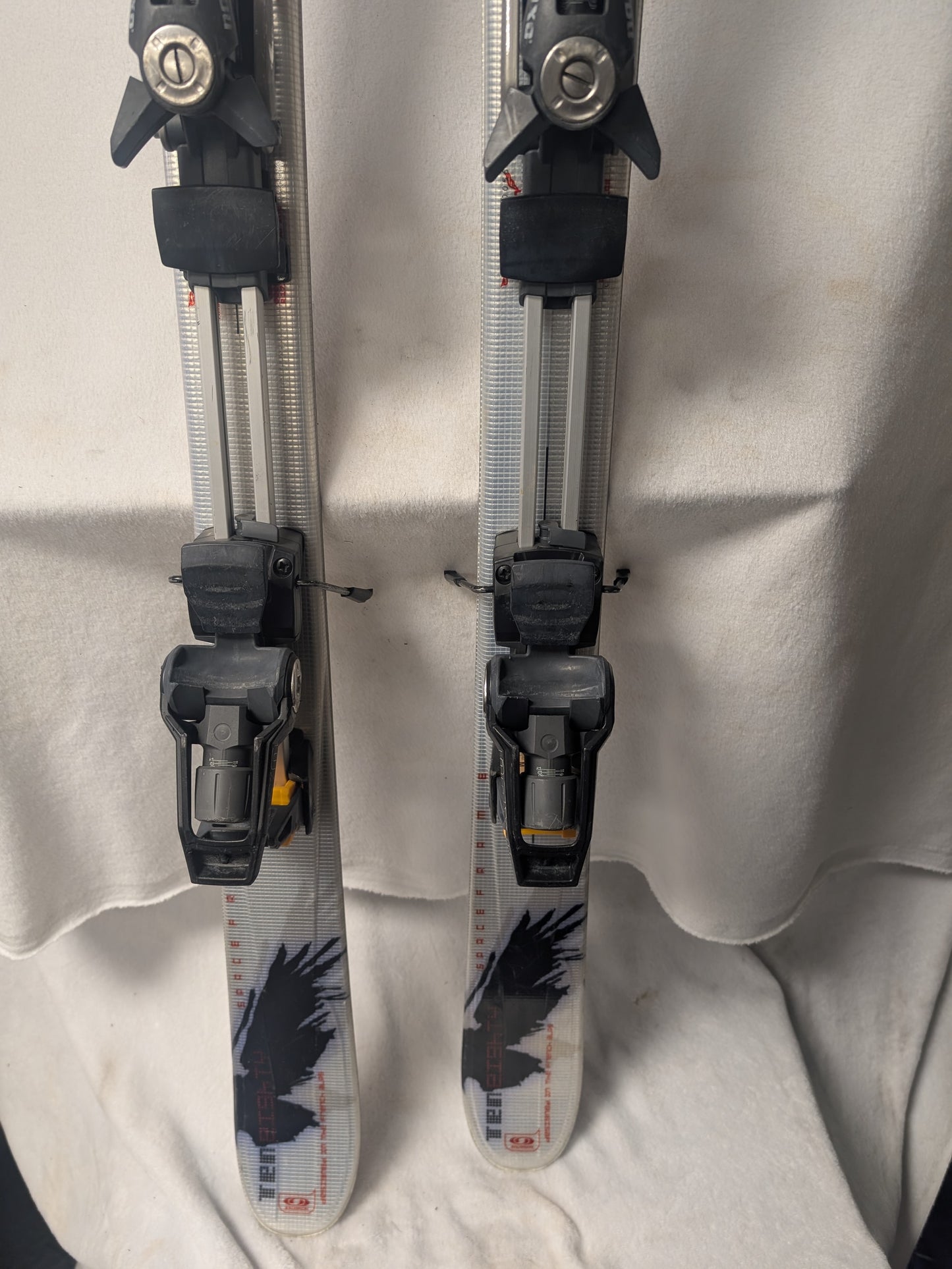 Salomon TenEighty XC Skis Naxo Randonee AT Bindings Size 170 Cm White Used
