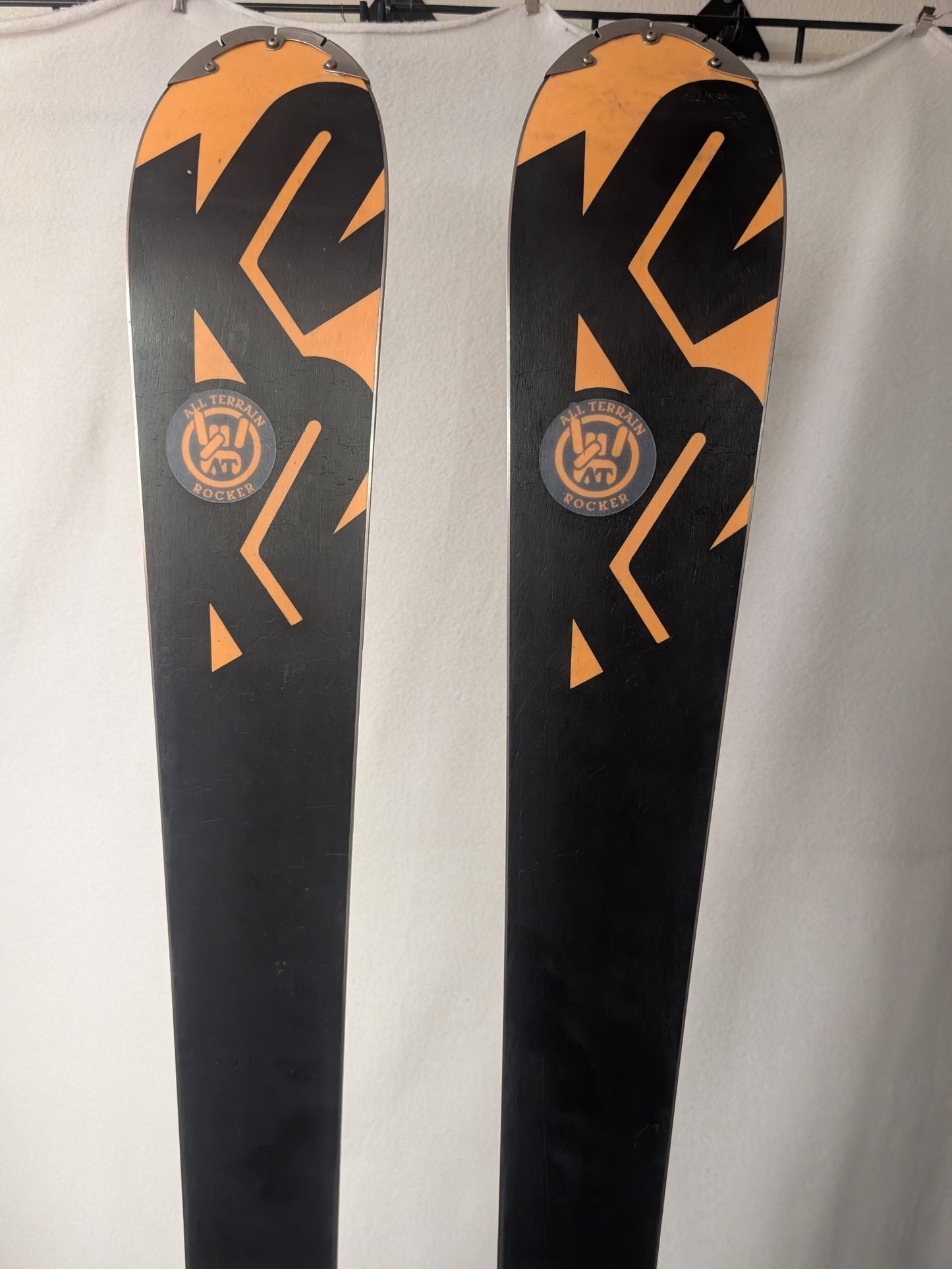 K2 Rictor Skis Marker MX 12.0 Bindings Size 167 Cm Green Used