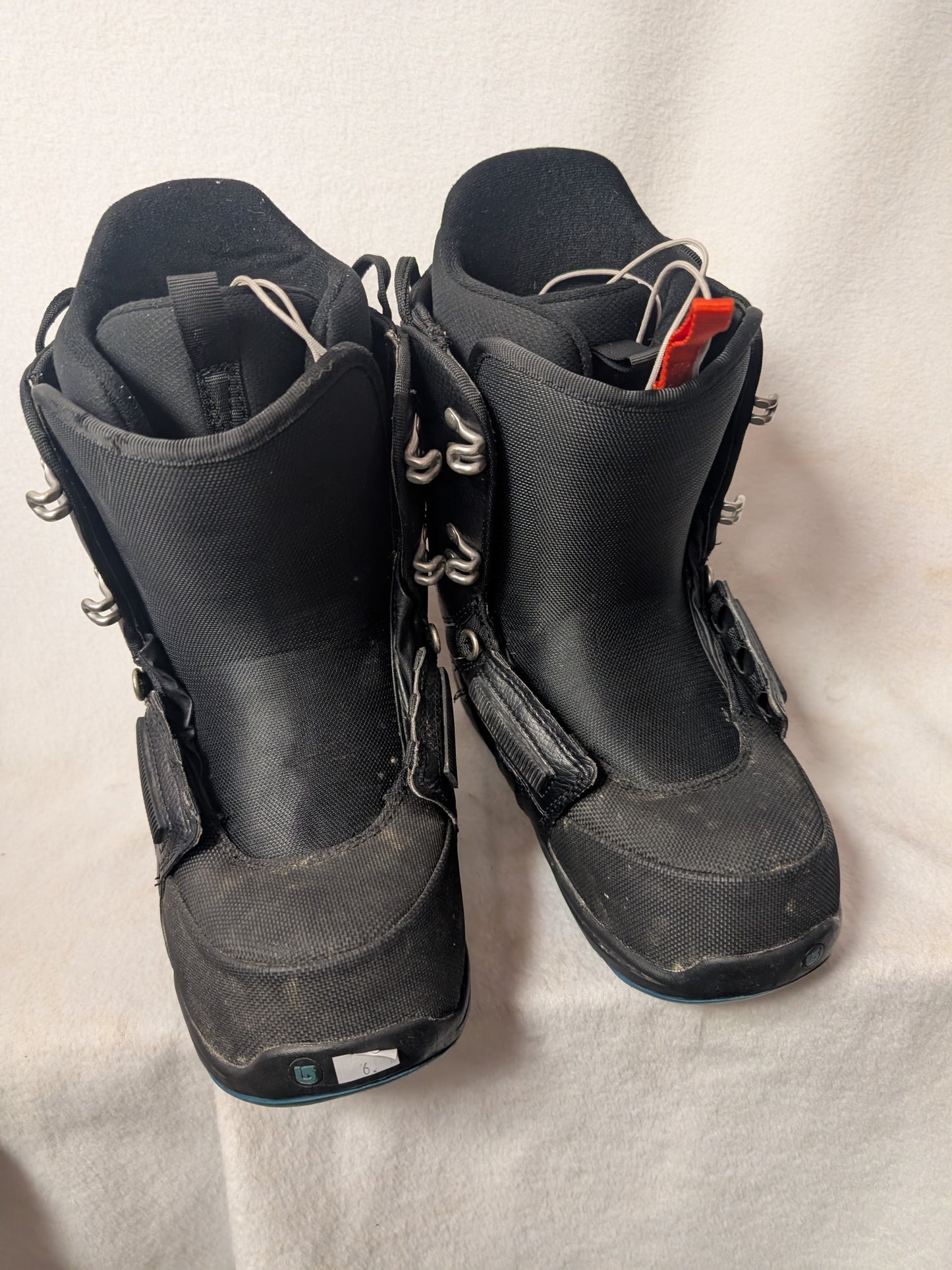 Burton Progression Snowboard Boots Size 6 Color Black Condition Used
