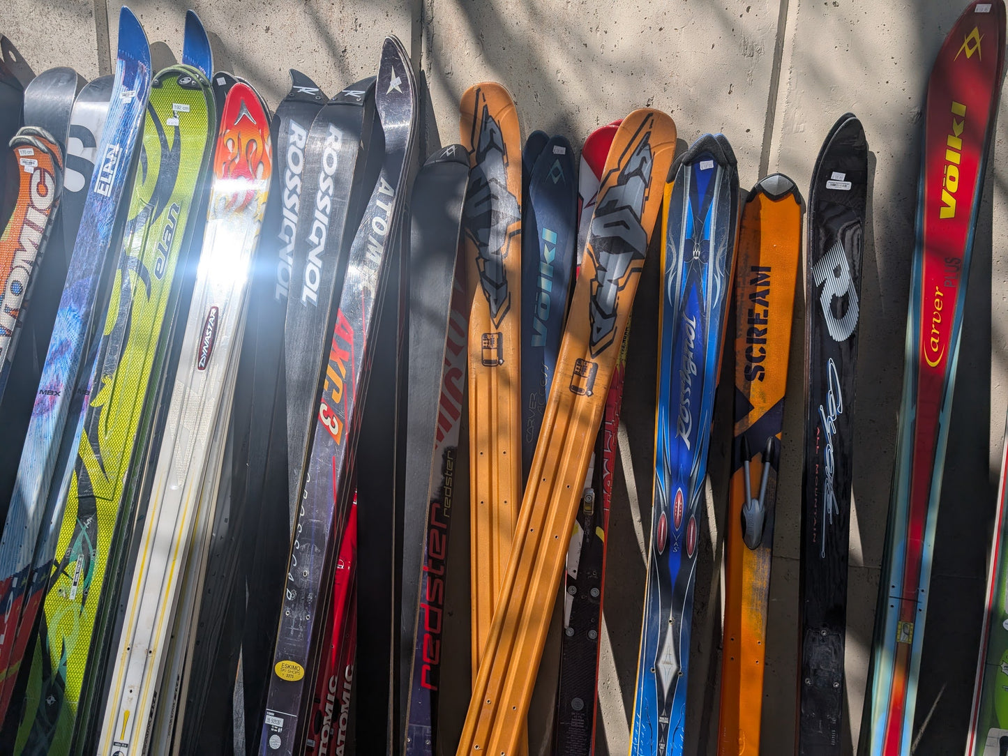 Assorted Skis No Bindings Used One Pair, Buy 3 get 2 Free