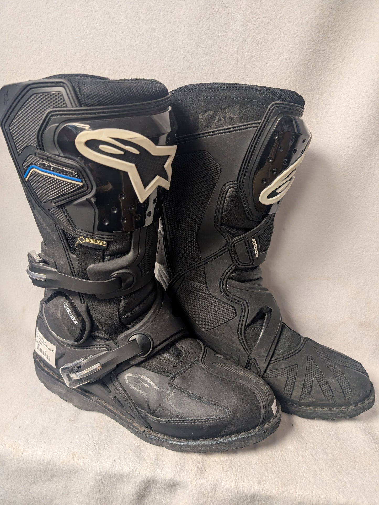 AlpineStars Toucan Motocross MX Boots Size 11 Color Red Condition Used