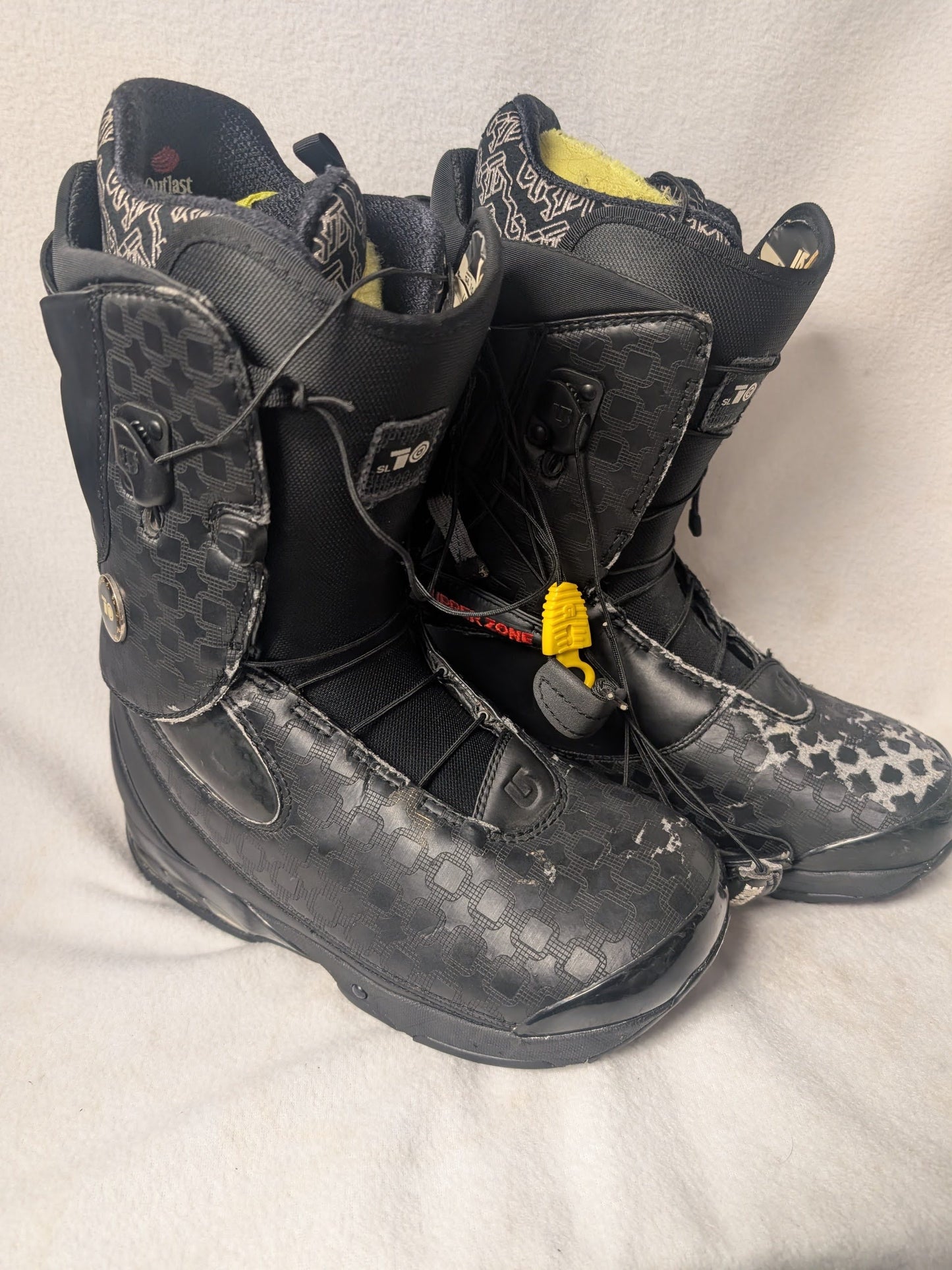 Burton SL10 Snowboard Boots Size 7 Color Black Condition Used