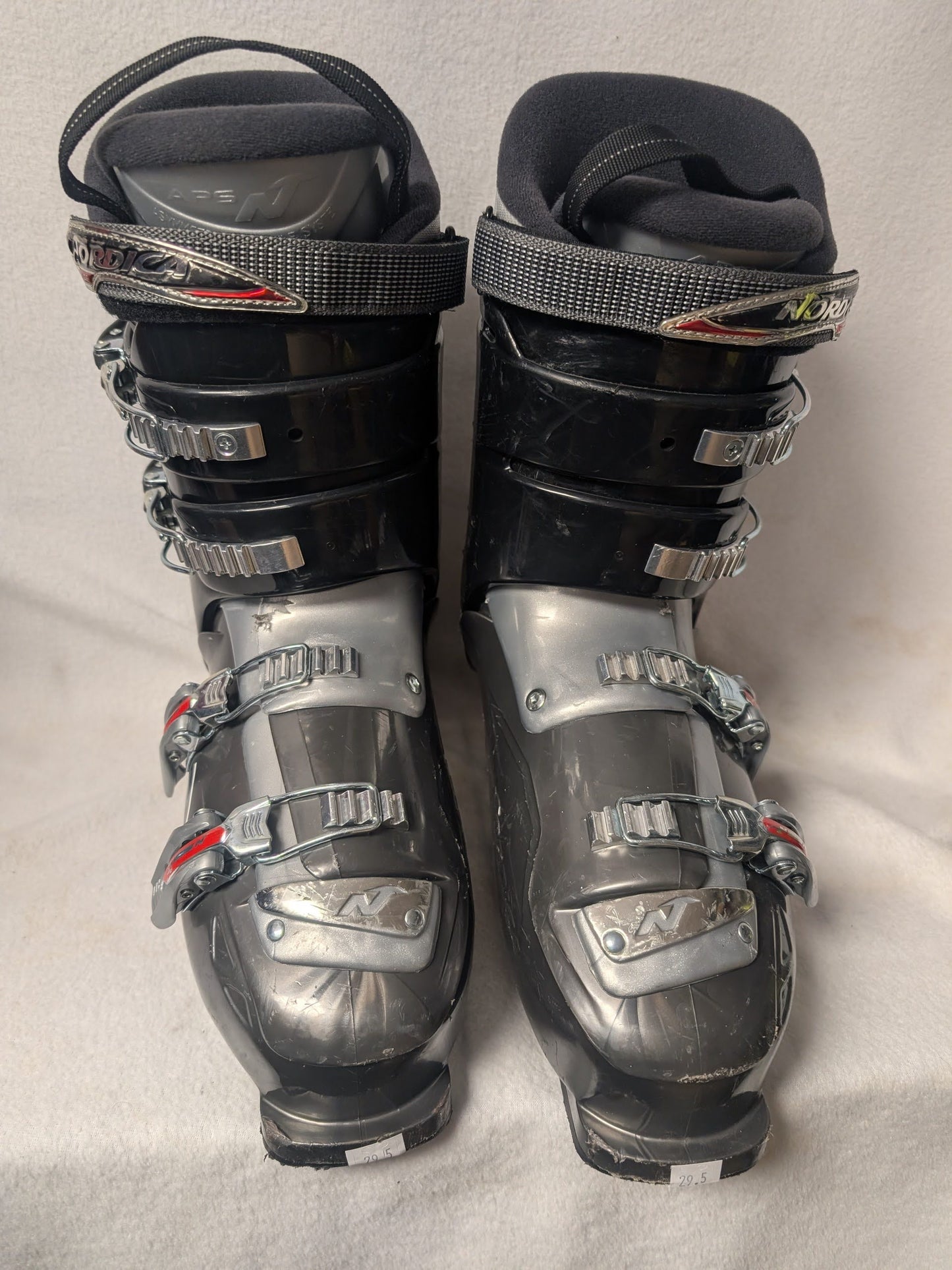 Nordica Ski Boots Size 29.5 Color Gray Condition Used