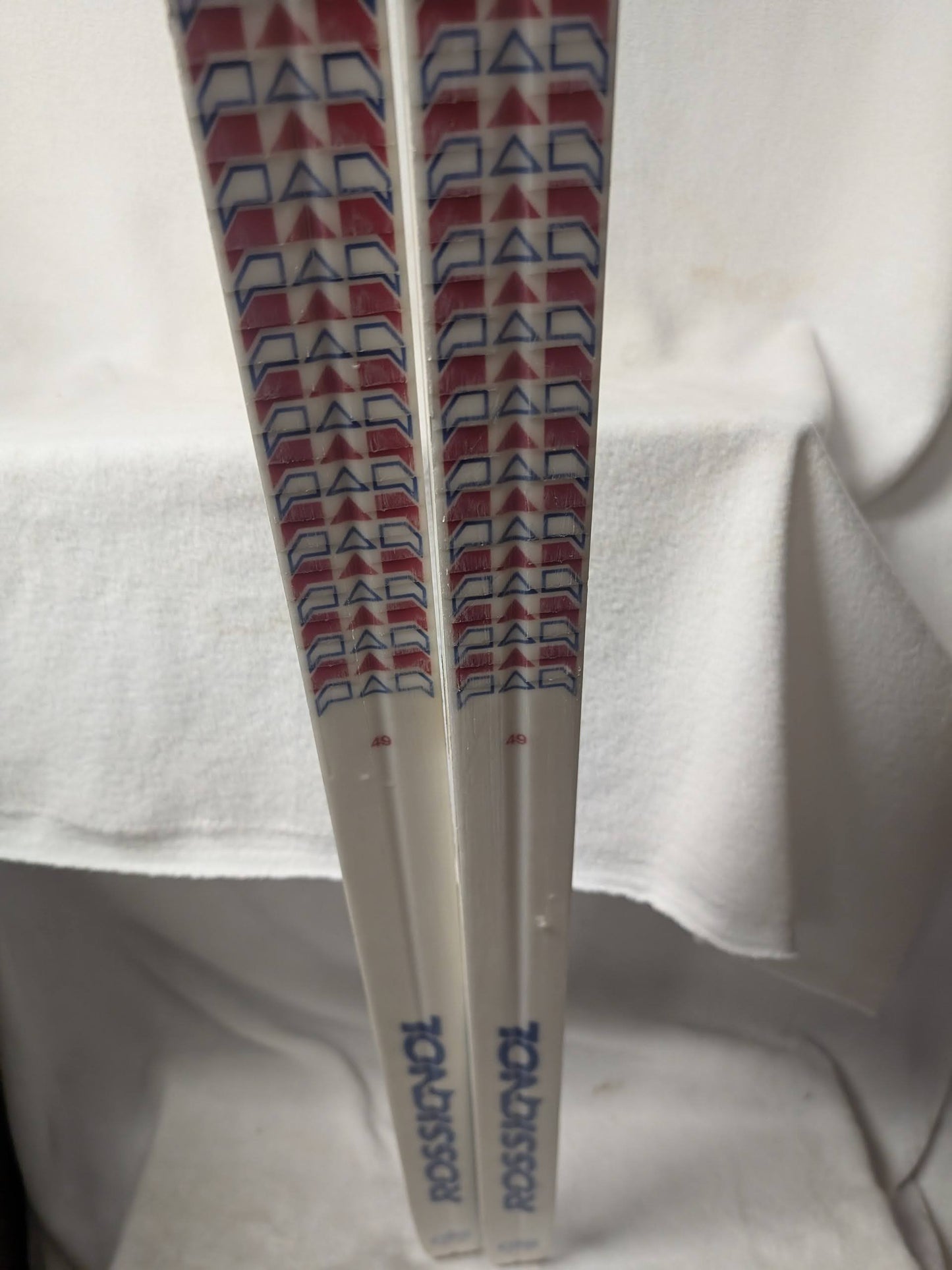Cross Country Rossignol XC Skis with Bindings Size 200 Cm Blue Used
