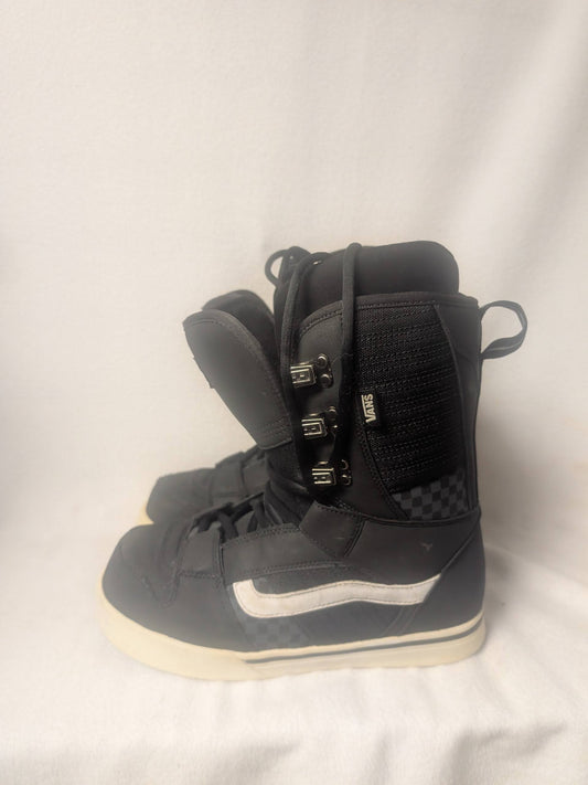 Vans Snowboard Boots Size 8.5 Color Black Condition Used