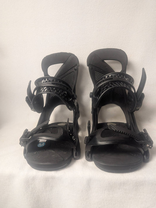 Burton Lexa Snowboard Bindings Size Medium? Color Black Condition Used