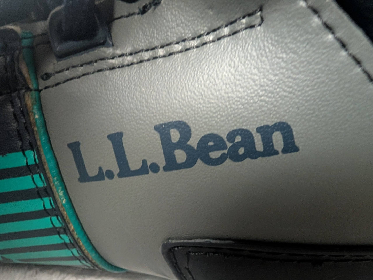 LL Bean XC Cross Country NNN Ski Boots Size 23.5 37 Gray Used