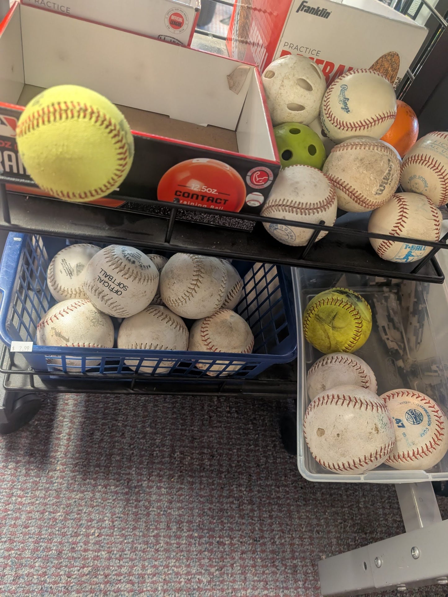 Assorted Balls Pucks, 5" and smaller, Used, One Piece
