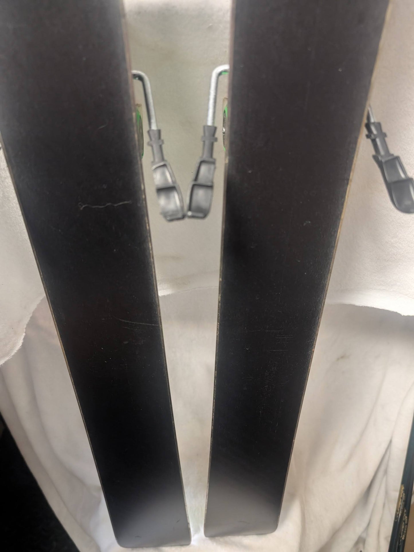 Volkl RTM80 Skis Marker Wideride XRT Bindings Size 181 Cm Black Used