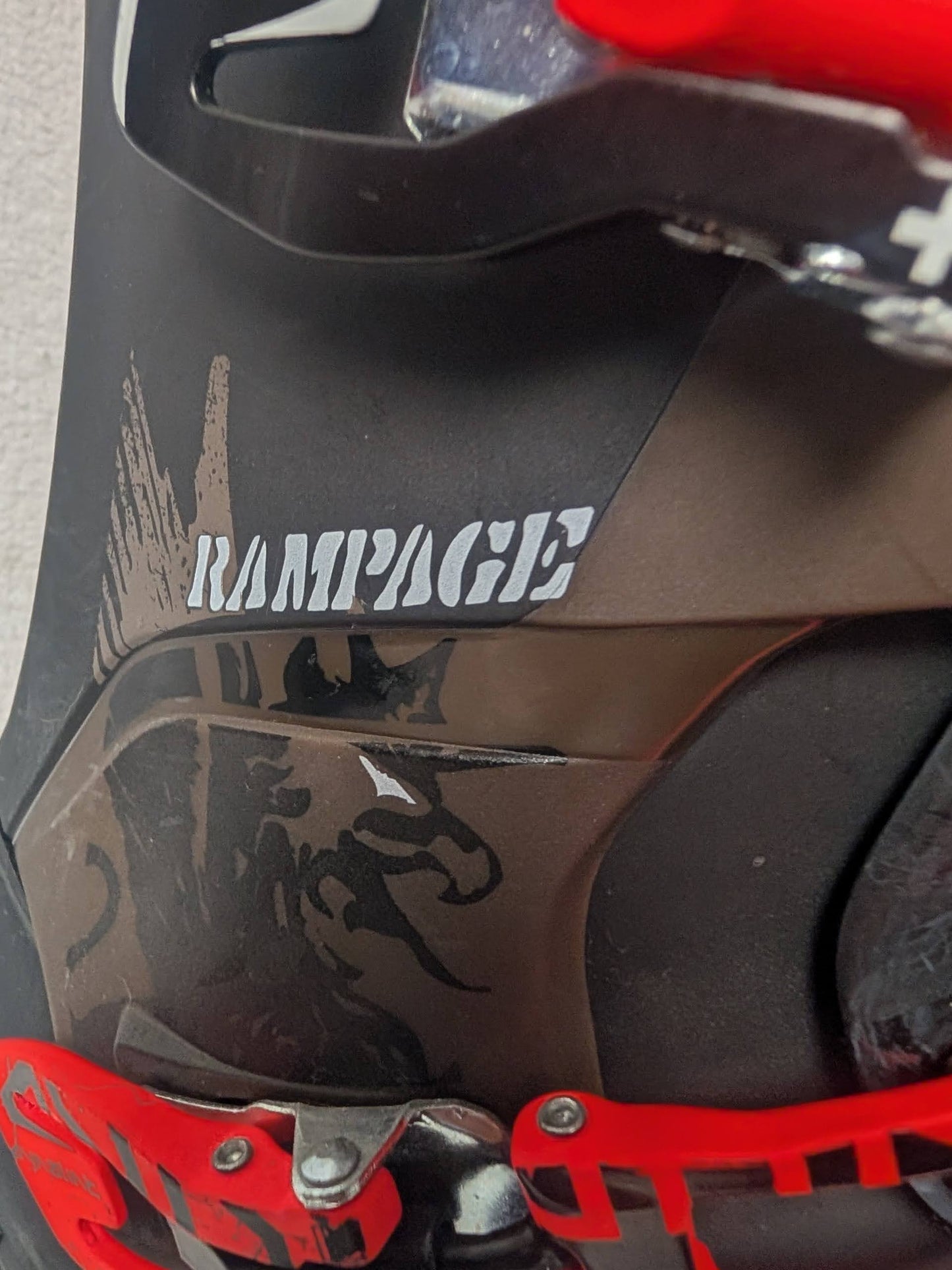Dalbello Rampage Ski Boots Size 27.5 Color Black Condition Used
