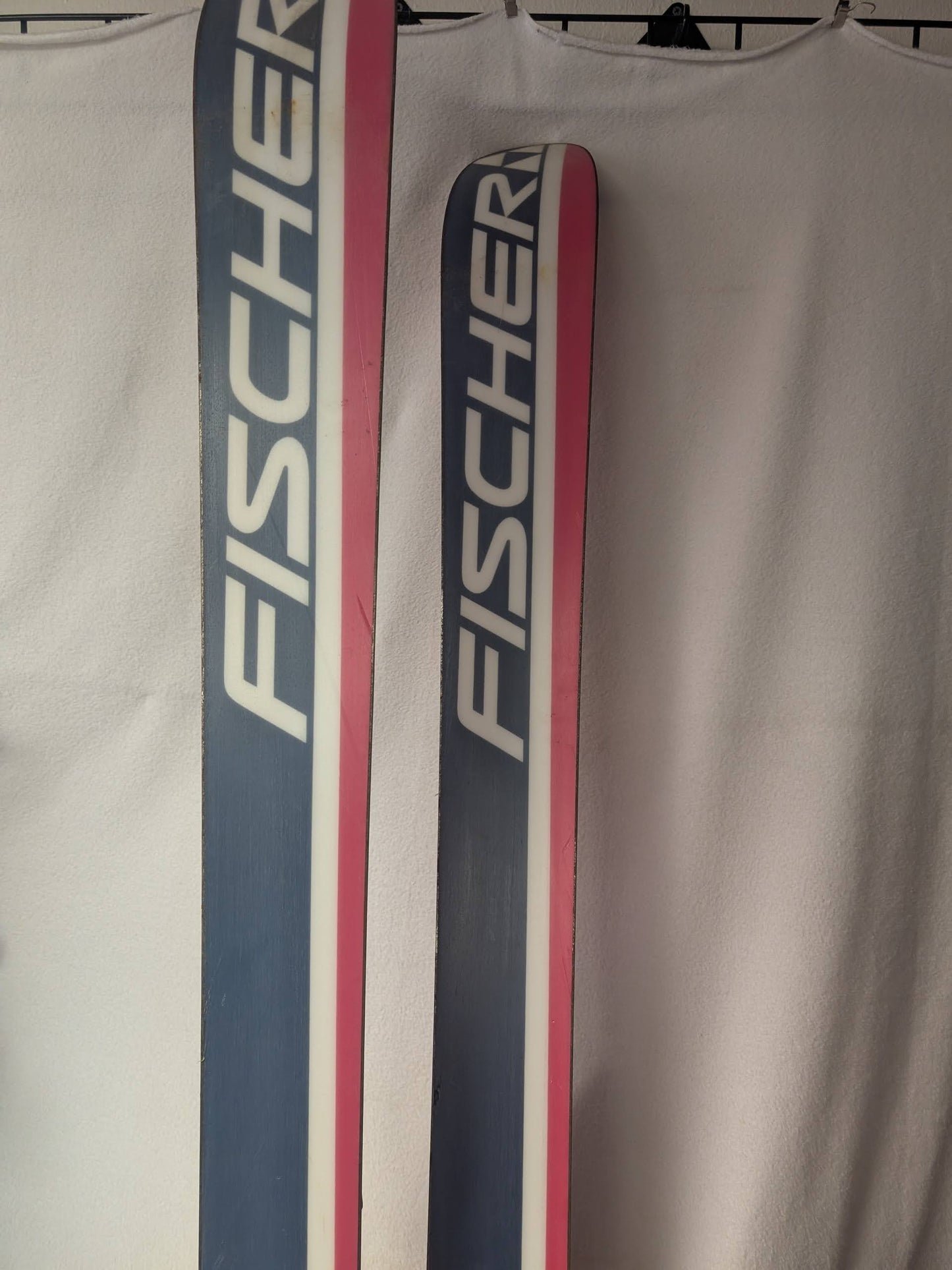 Fischer Kehua 92 Skis Marker Free1200 Bindings Size 177 Cm Red Used