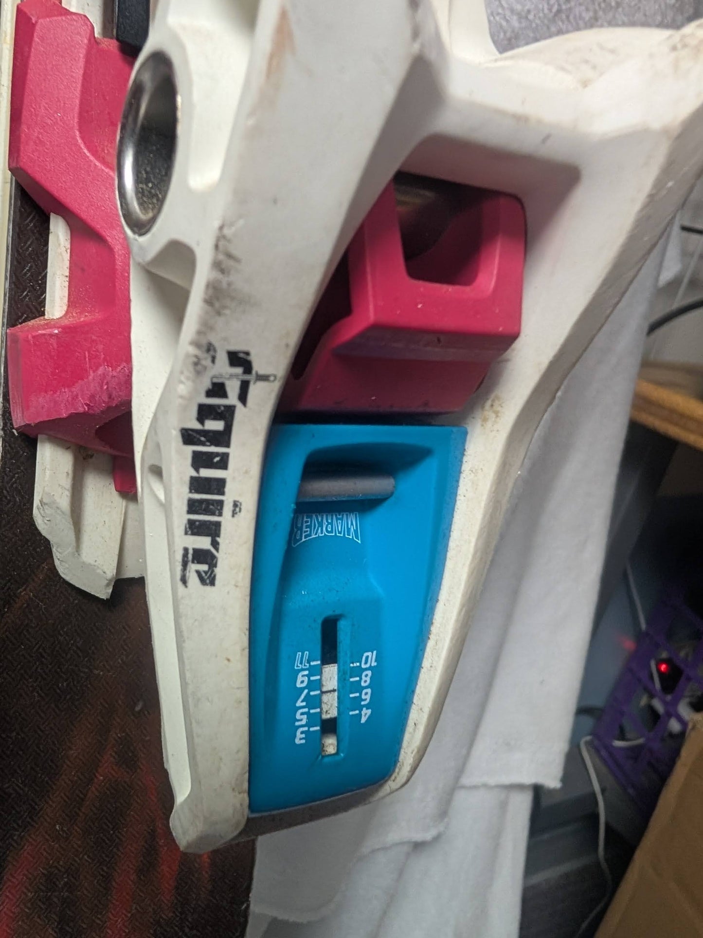 Hart F17 Skis Marker Squire Bindings 157 Cm Color Red Condition Used