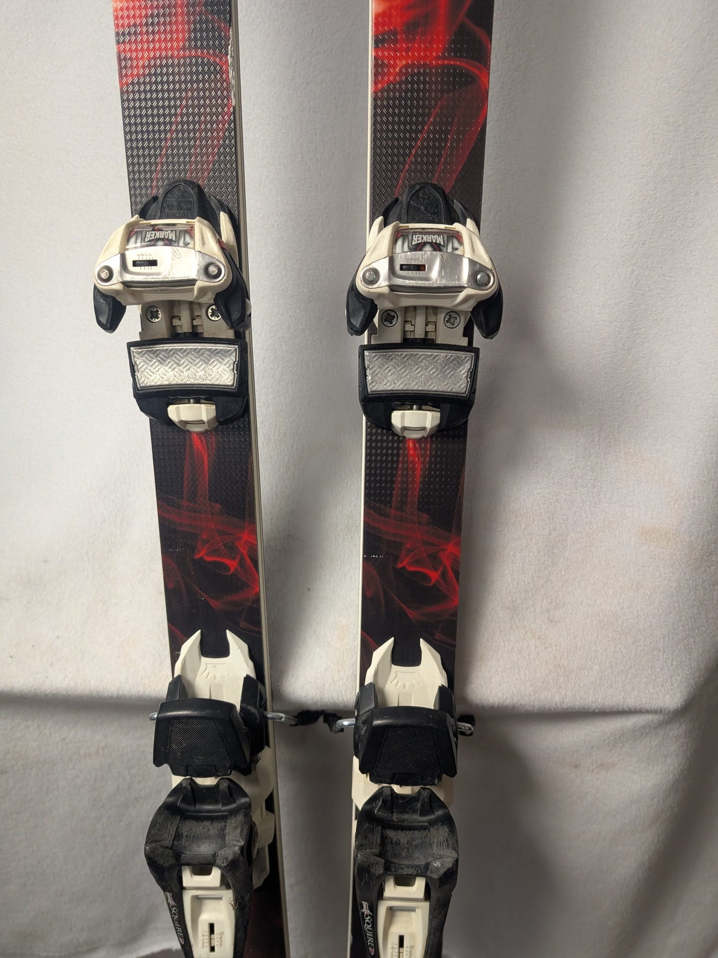 Hart F17 Skis Marker Squire Bindings 175 Cm Color Red Used