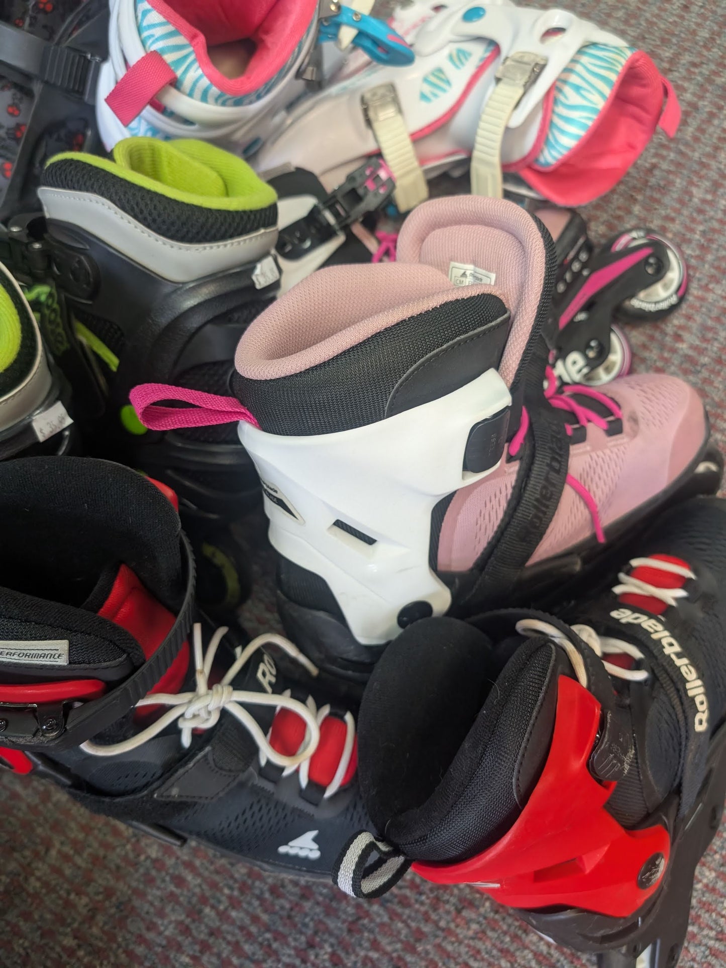 Assorted Rollerblades Condition Used, price per pair, confirm available