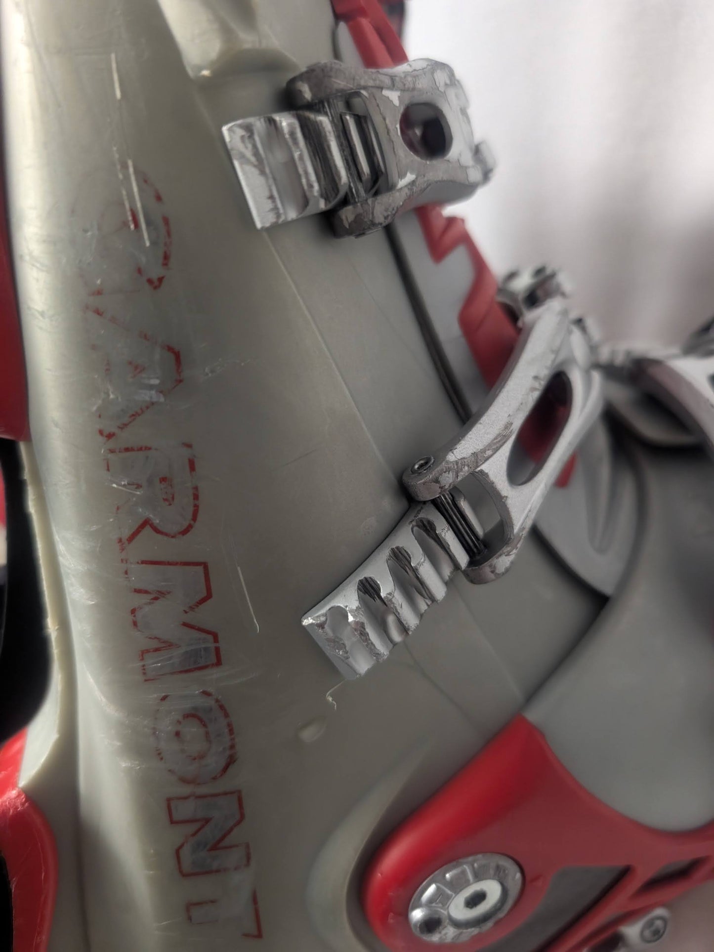 Garmont AT XC Ski Boots Size 27.5 Red Used Randoneé Skimo Touring