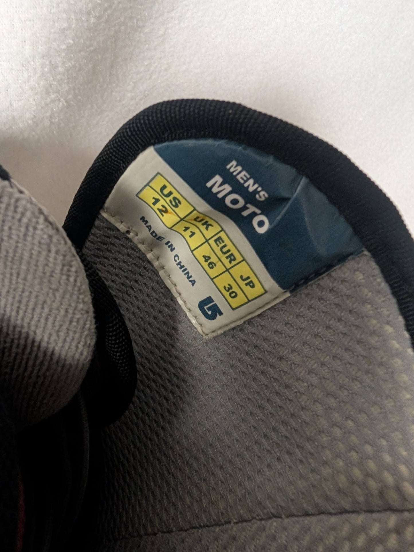 Burton Moto Snowboard Boots Size 12 Color Black Condition Used