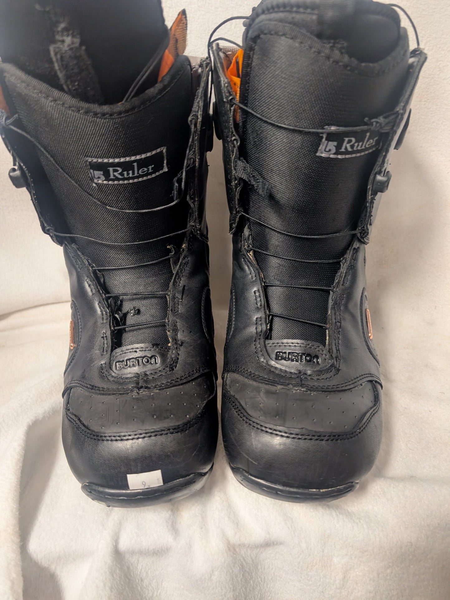 Burton Ruler Boots Size 9 Color Black Condition Used