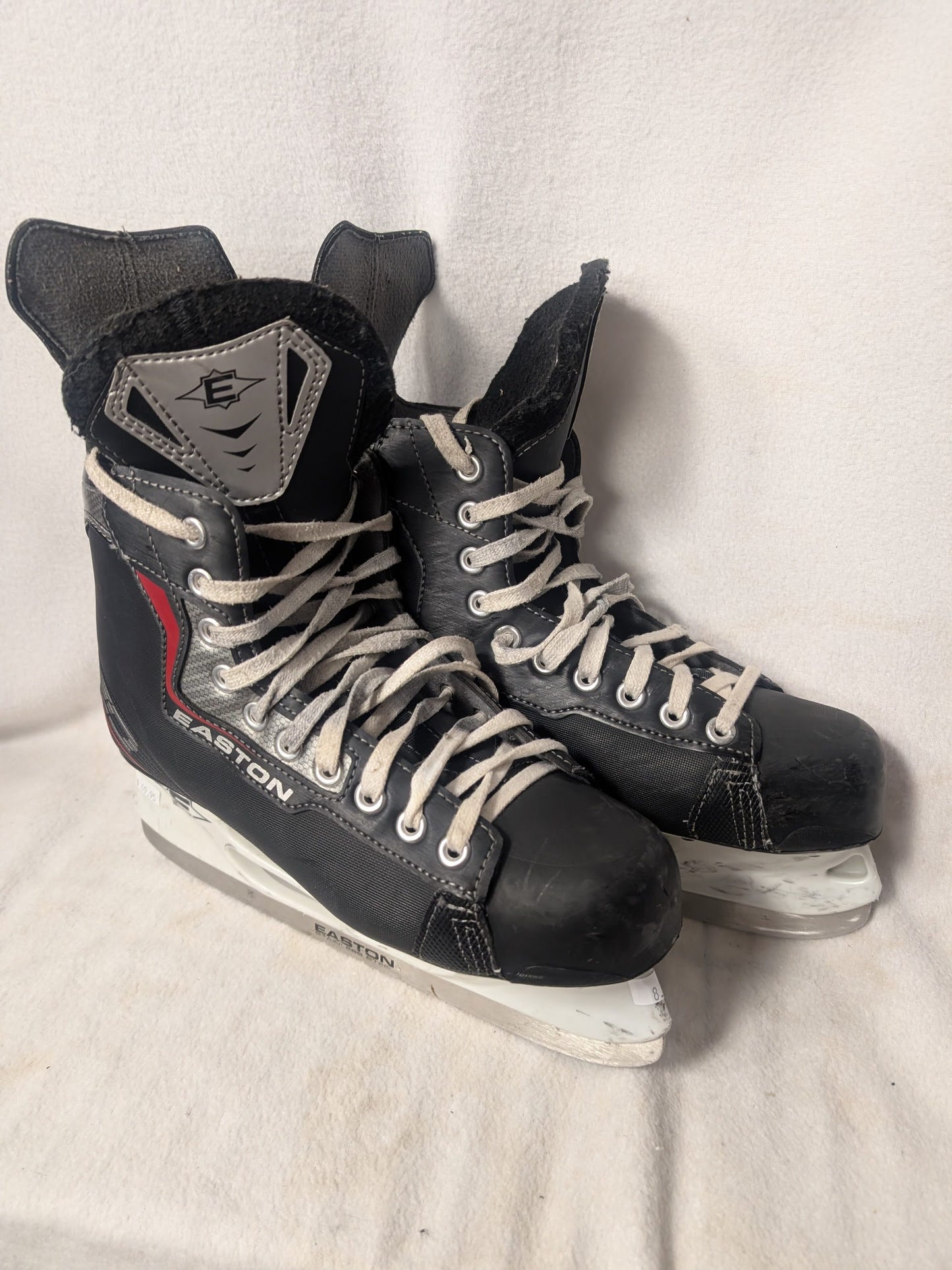Easton Hockey Ice Skates Size 8 Color Black Condition Used