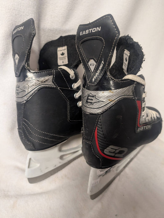 Easton Hockey Ice Skates Size 8 Color Black Condition Used