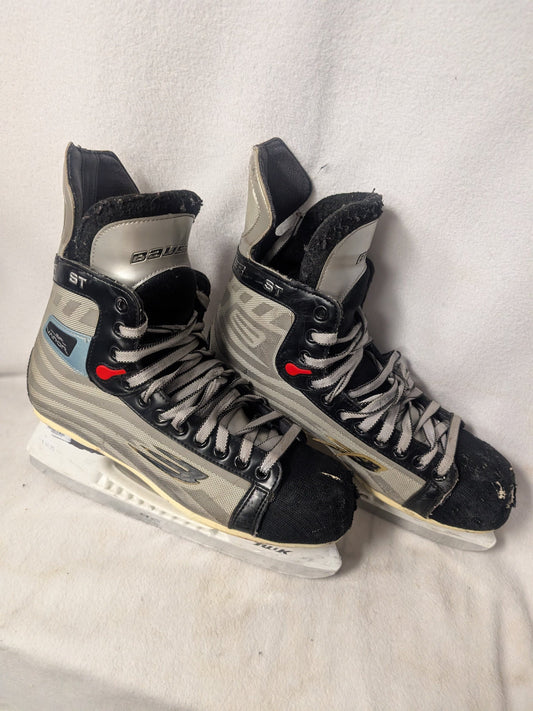 Bauer ST Vapor SFL Hockey Ice Skates Size 11 Color Black Condition Used