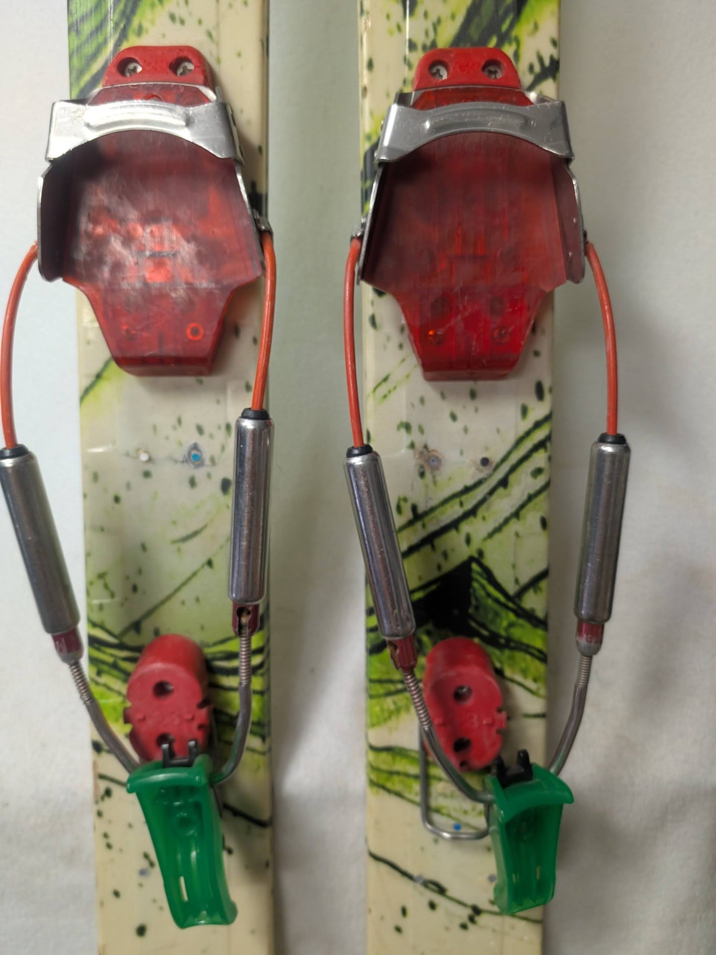 Line Prophet 100 Skis Telemark Bindings Size 178 Cm Brown Used