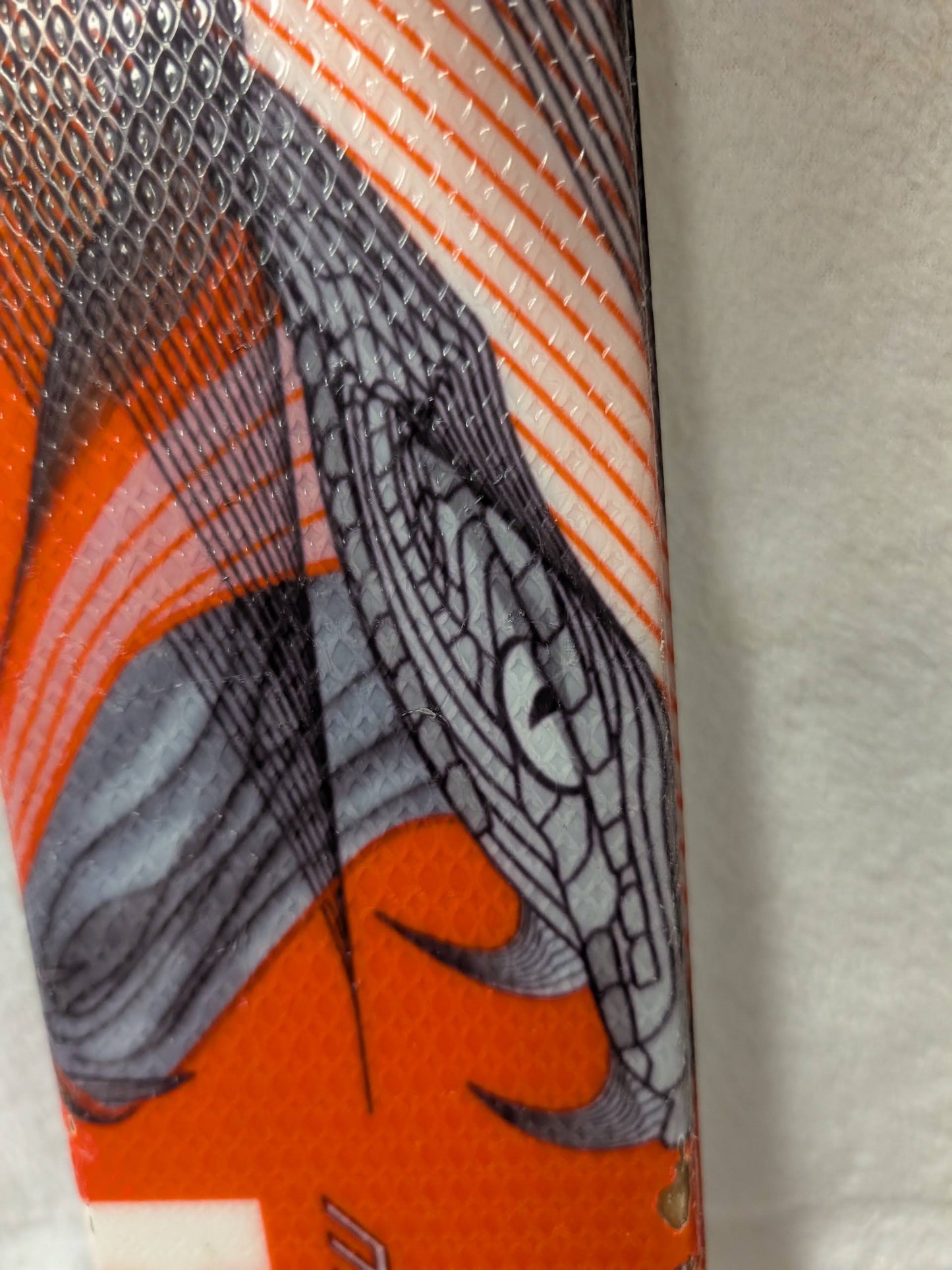 Head Mao-Trix Mojo Skis Tyrolia RX12 Bindings Size 175 Cm Color Orange Condition Used
