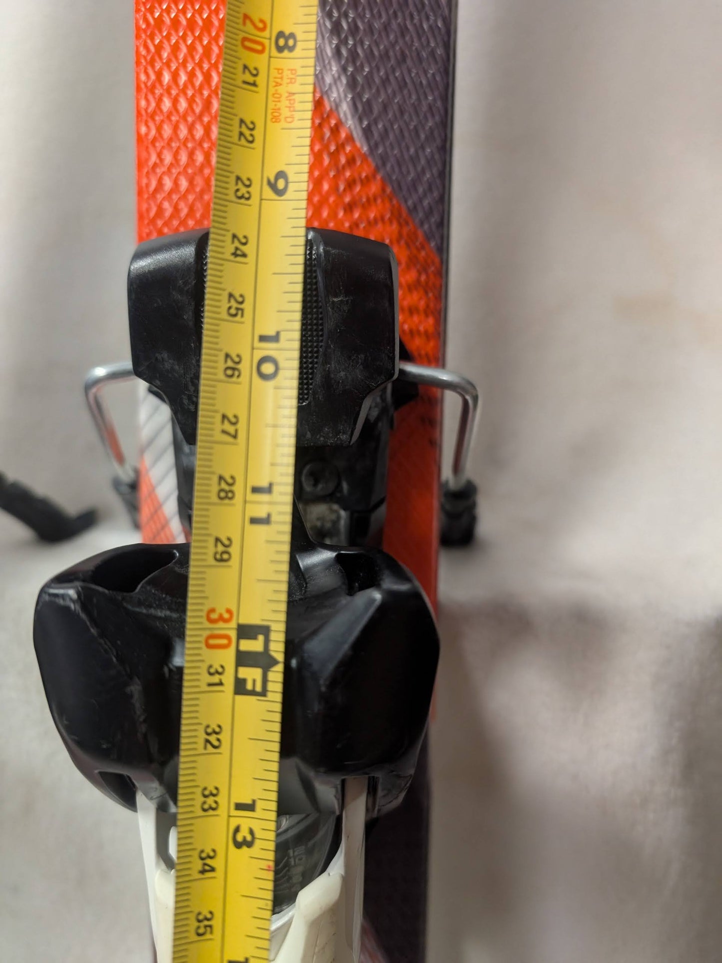 Head Mao-Trix Mojo Skis Tyrolia RX12 Bindings Size 175 Cm Color Orange Condition Used
