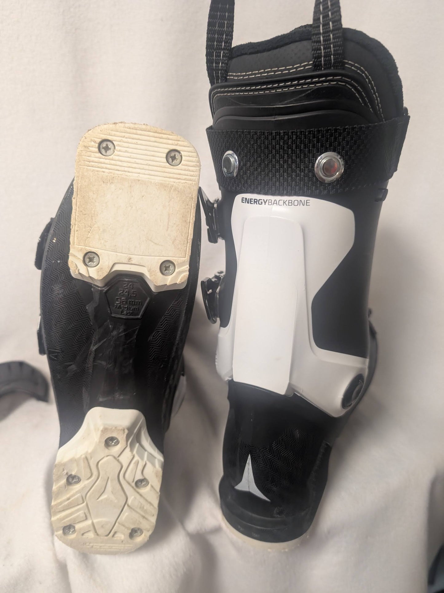 Atomic Ski Boots Size 24.5 Color Black Condition Used