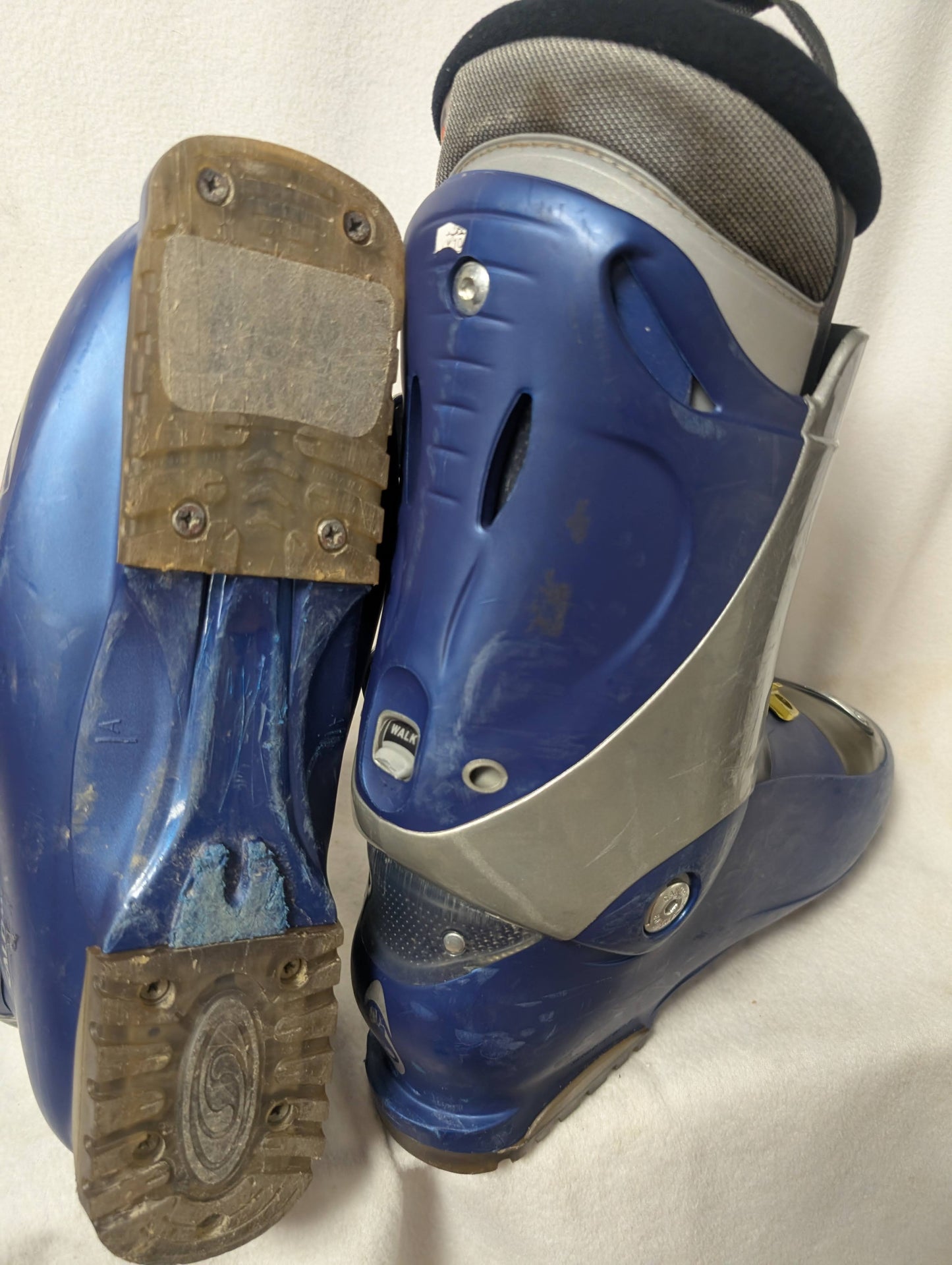 Salomon Ellipse 10.0 Ski Boots Size 28.5 Color Blue Condition Used