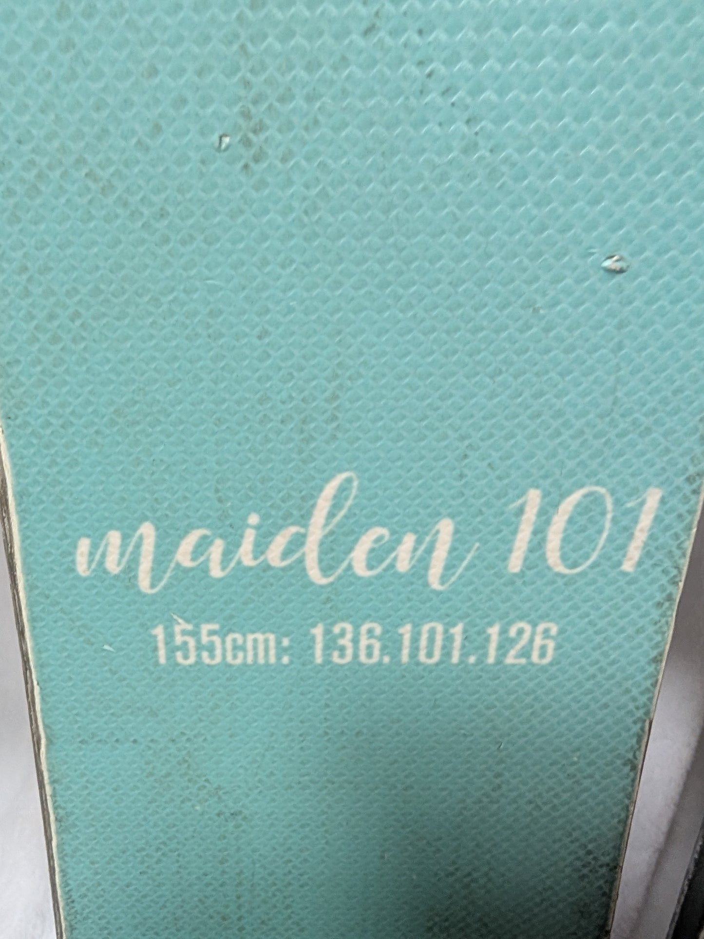 Icelantic Maidan Skis No Bindings Size 155 Cm Blue Used