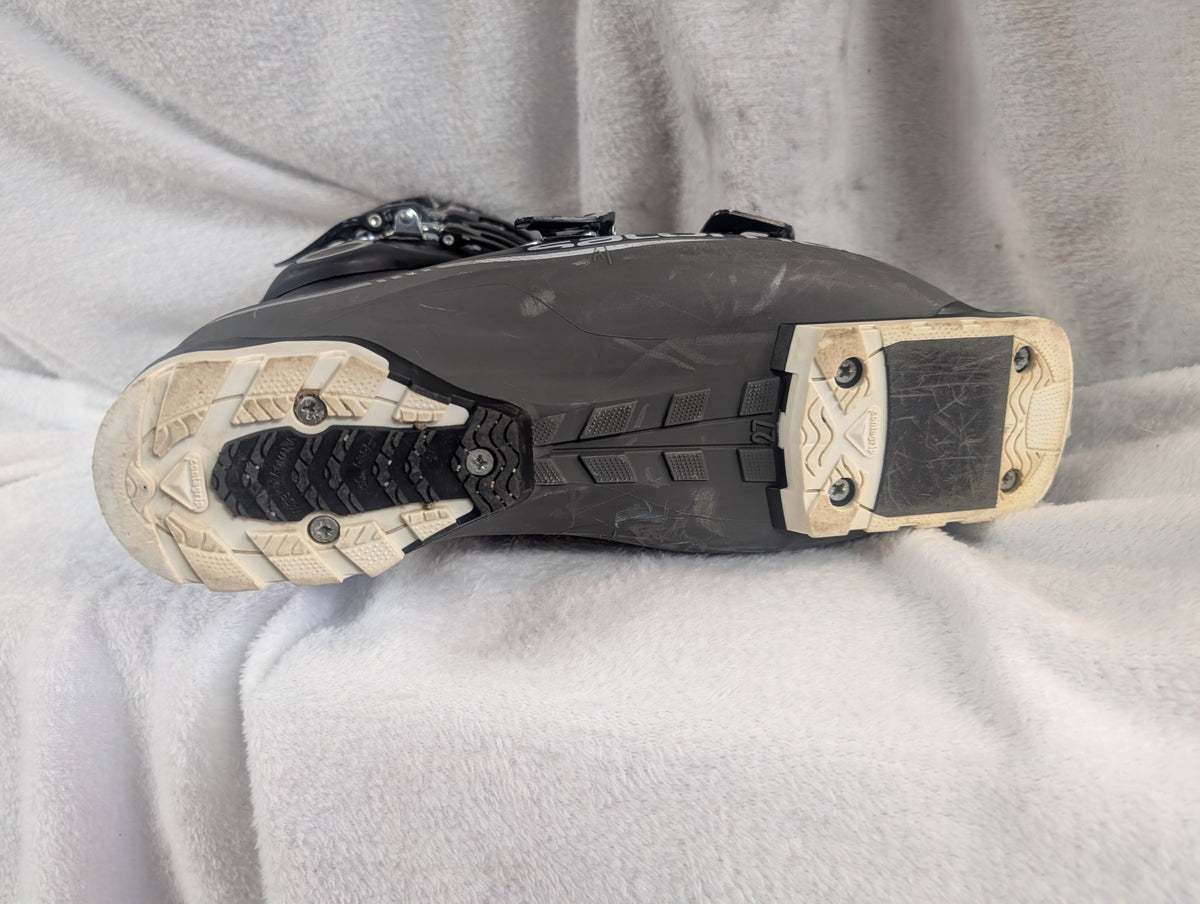 Salomon XPro 100 Ski Boots Size 27 Color Gray Condition Used