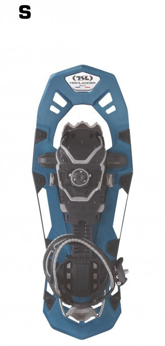 TSL Snowshoes Model Highlander Access Size Small 20 in Steel Grip Simplicity Women's Shoe Size 6.5-12 180 LB Max 65 LB Min