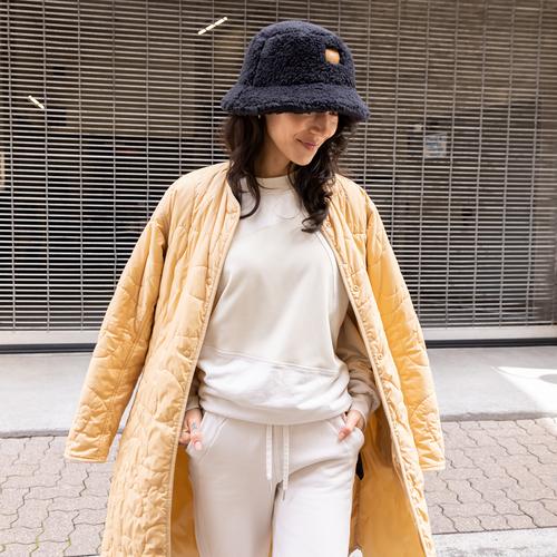 Turtle fur Comfort Luxe Bucket Hat High Pile Fleece Stomp Hat Size Adult New