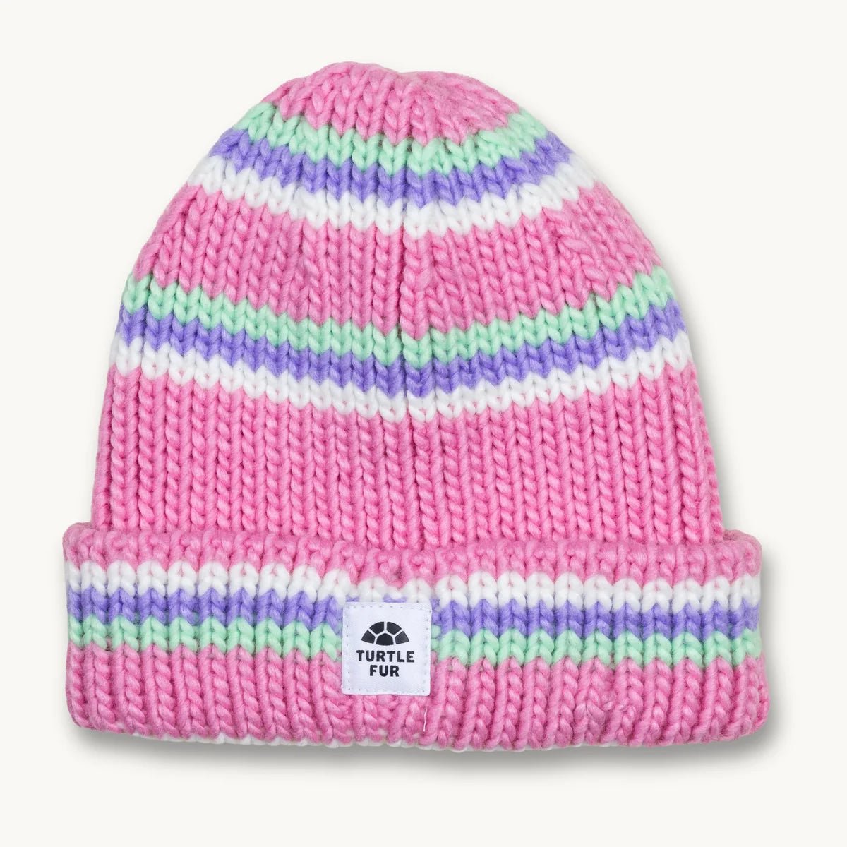 Turtle fur Cosmo Beanie Size Youth 7-12 New Hat Ballerina