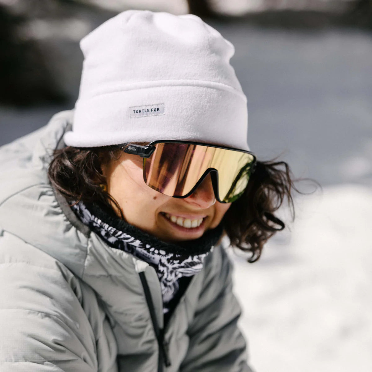 Turtle fur Beanie Chelonia 150 Fleece Size Adult New