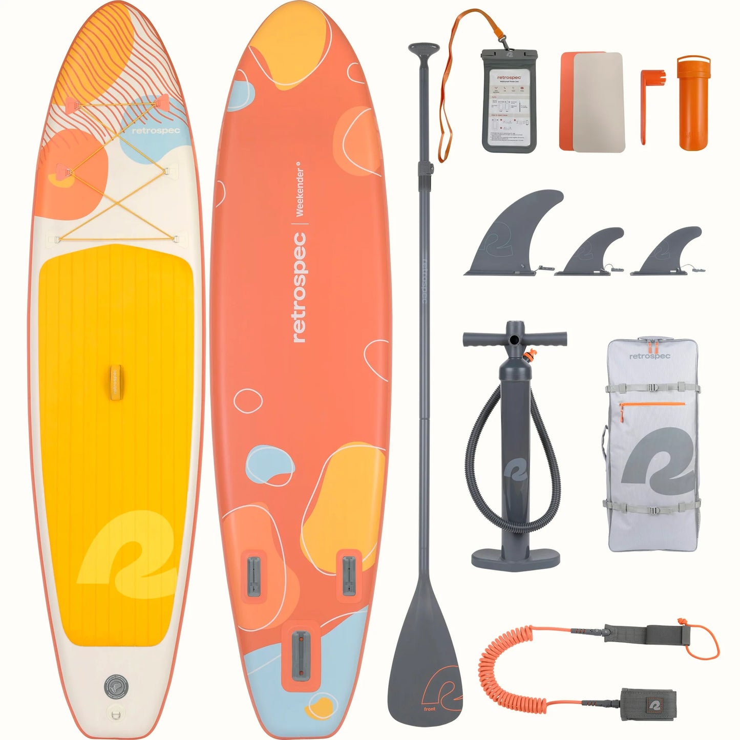 Inflatable Paddleboard iSUP Weekender 10' New Max 275 LB Stand Up