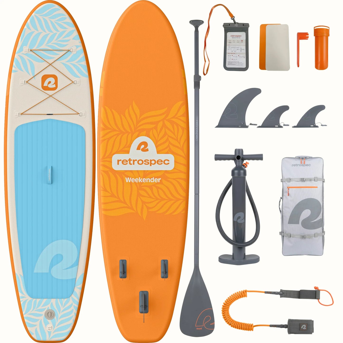 Inflatable Paddleboard iSUP Weekender 10' New Max 275 LB Stand Up