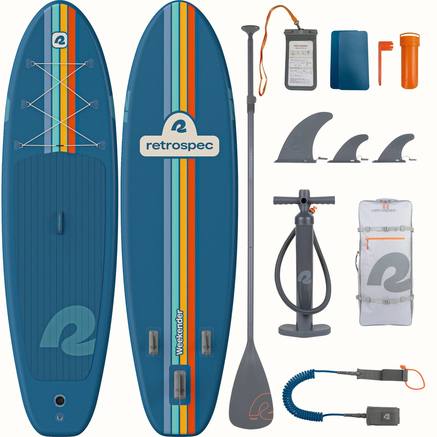 Inflatable Paddleboard iSUP Weekender 10' New Max 275 LB Stand Up