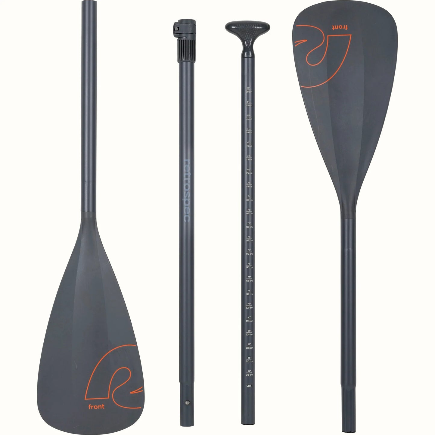 Retrospec Hybrid Paddleboard Kayak Paddle Boating iSUP Standup 3 or 4 Piece New
