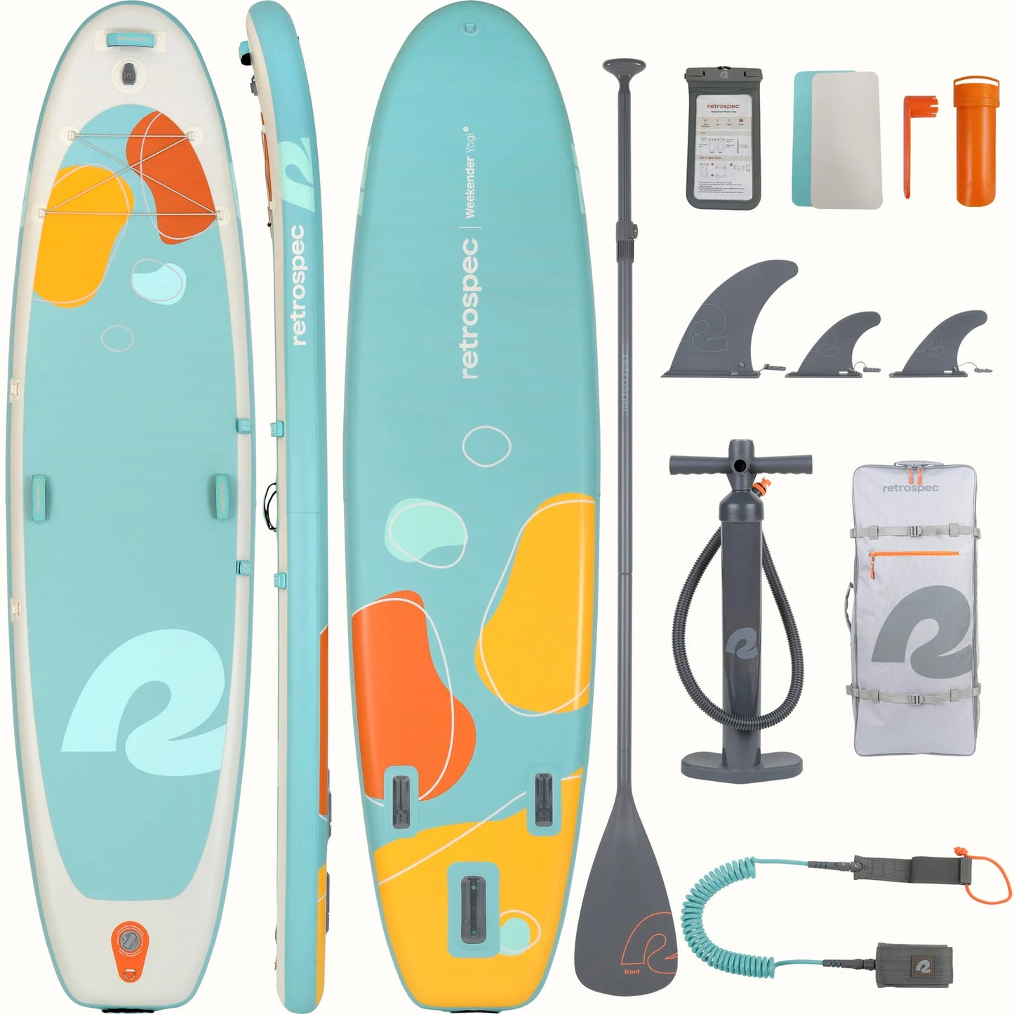 Inflatable Paddleboard iSUP Weekender 10' New Max 275 LB Stand Up
