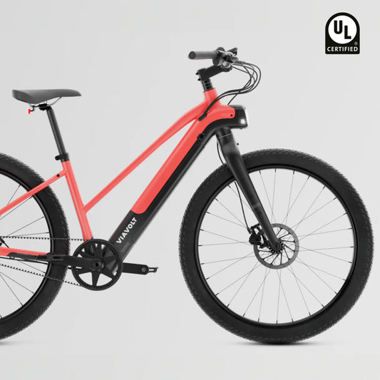 Vvolt Alpha II Step Through Belt Drive Electric Bikes eBike UL2849 44LB