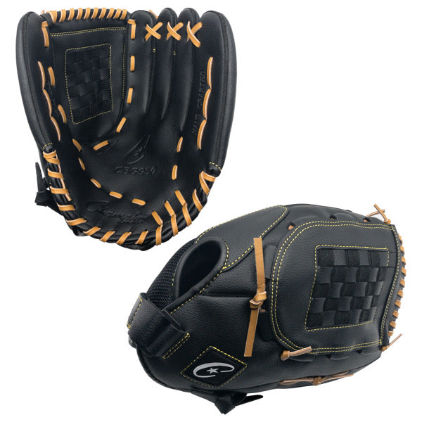 Champion RHT 13 Inch Baseball Mitt Glove New Black CBG950