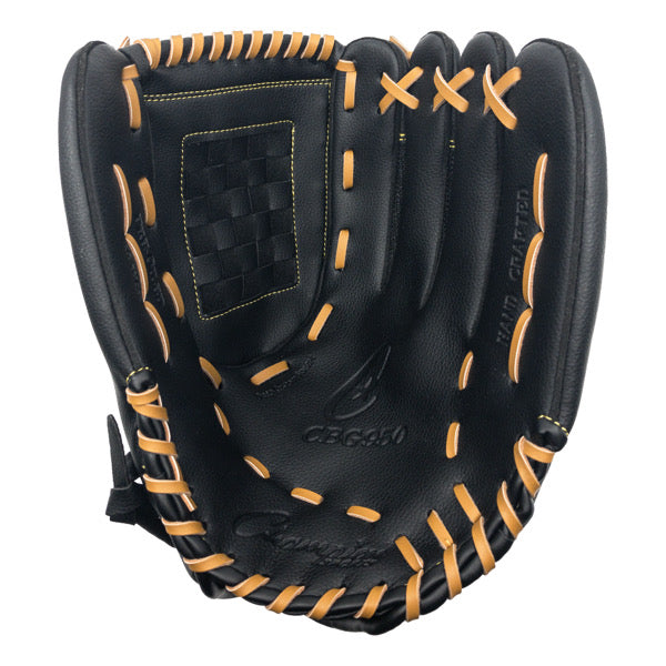 Champion RHT 13 Inch Baseball Mitt Glove New Black CBG950